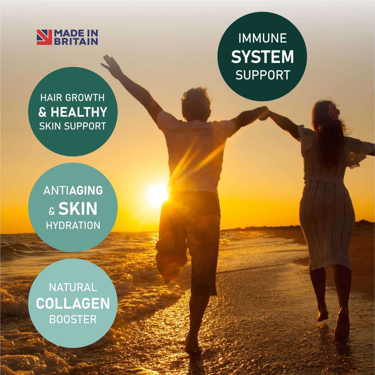REVITE Marine Collagen Multivitamin - Collagen (marine), Biotin, Silica, Vitamin A, E and C.