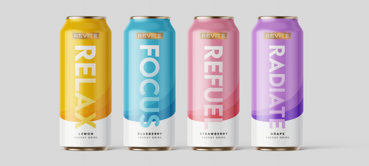 REVITE: Premium Multivitamin and Energy Drinks for Everyday Health and Performance